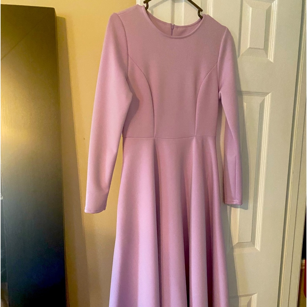 Lavender A line dress
